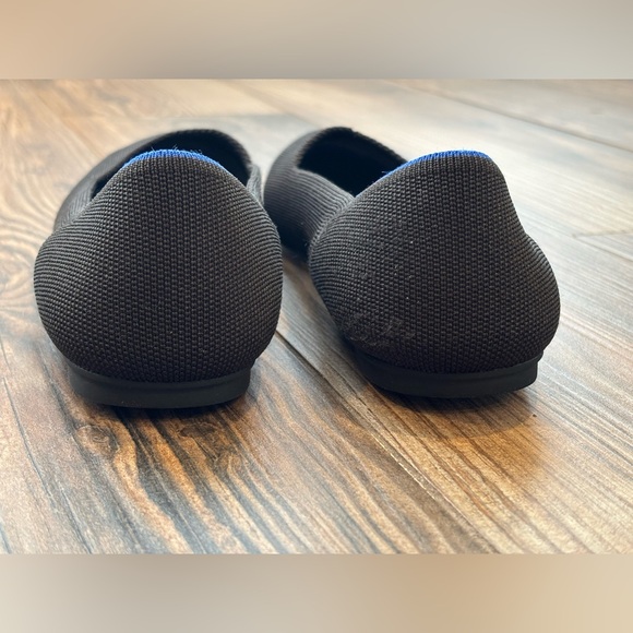 ROTHYS ROTHY’S KNIT BALLET FLAT BLACK ROUND TOE SIZE 11 - Picture 5 of 8